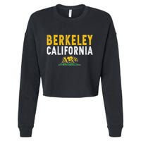 Berkeley California Ca Cropped Pullover Crew