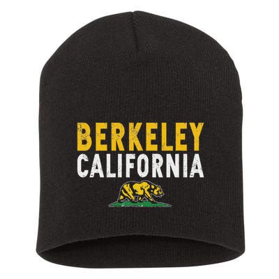 Berkeley California Ca Short Acrylic Beanie