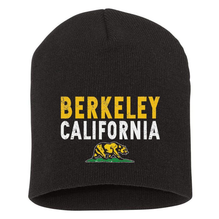 Berkeley California Ca Short Acrylic Beanie