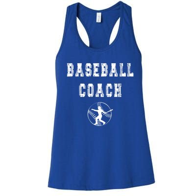 Baseball Coach Cute Gift Women's Racerback Tank