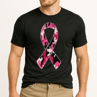 Beast Cancer Camo Ribbon Cooling Performance Crew T-Shirt