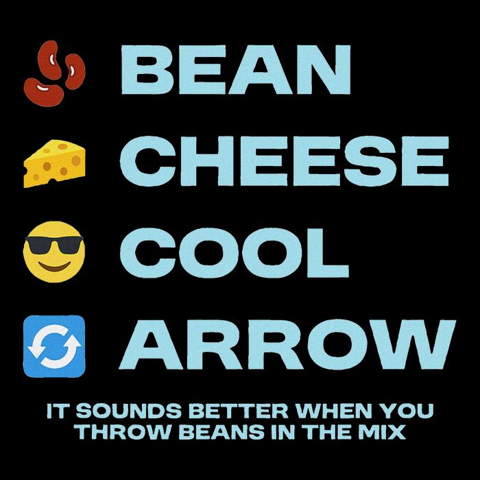 Bean Cheese Cool Arrow It Sounds Better When You Throw Beans Drawstring Bag