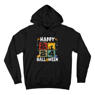 Black Cat Costume Witch Hat & Moon Hoodie