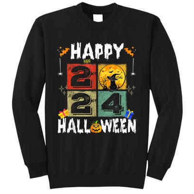 Black Cat Costume Witch Hat & Moon Sweatshirt