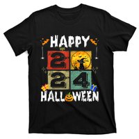 Black Cat Costume Witch Hat & Moon T-Shirt