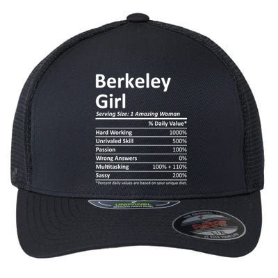 Berkeley Ca California Funny City Home Roots Usa Gift Flexfit Unipanel Trucker Cap