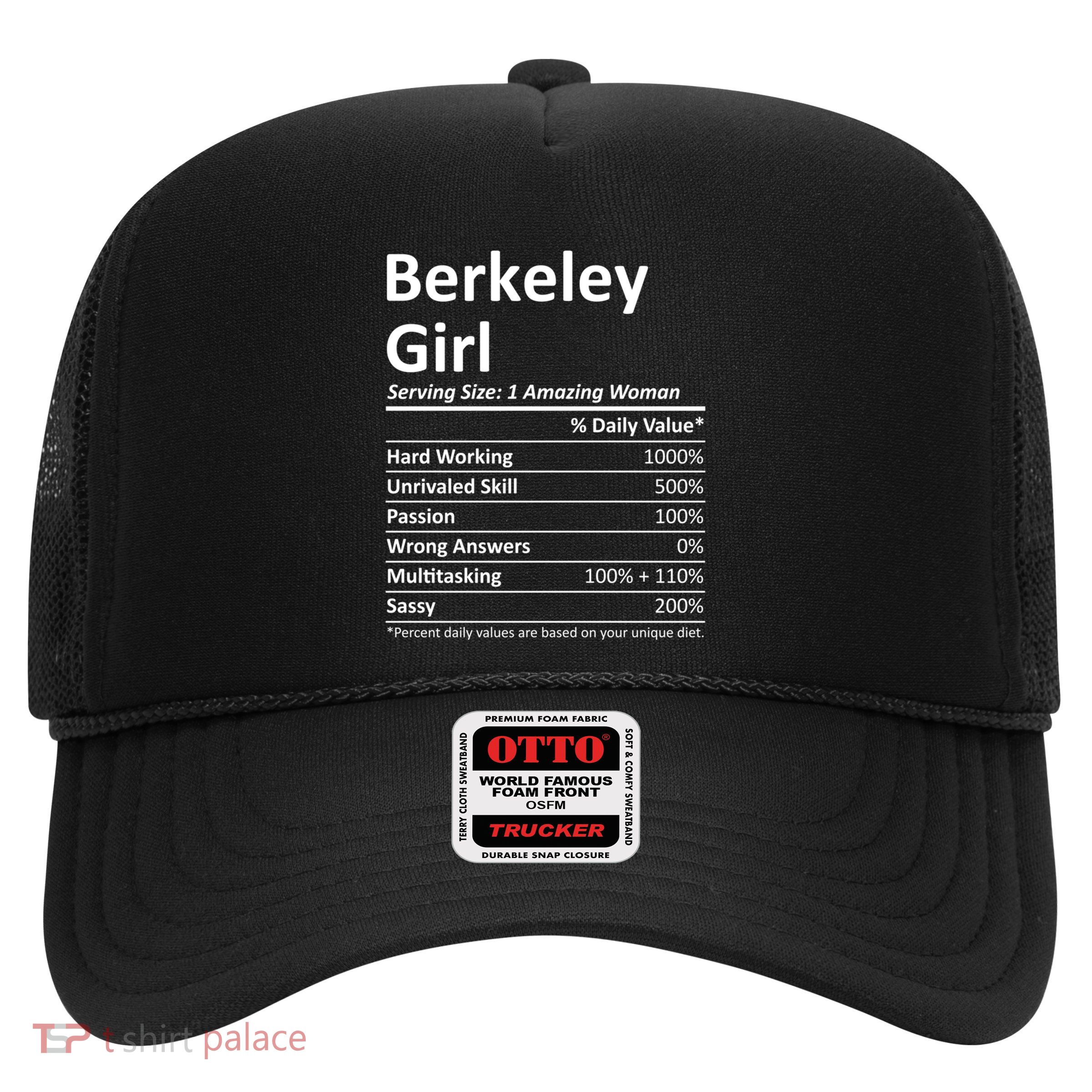 Berkeley Ca California Funny City Home Roots Usa Gift Trucker Hat