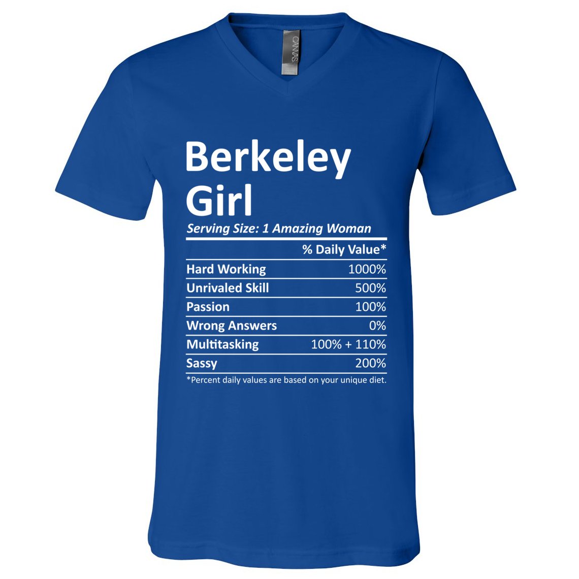 Berkeley Ca California Funny City Home Roots Usa Gift V-Neck T-Shirt