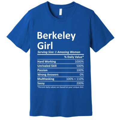 Berkeley Ca California Funny City Home Roots Usa Gift Premium T-Shirt