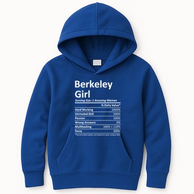 Berkeley Ca California Funny City Home Roots Usa Gift Kids Hoodie