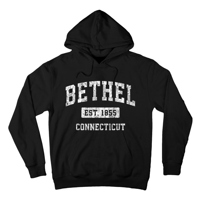 Bethel Connecticut Ct Vintage Sports Established Hoodie