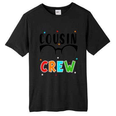 Best Cousin Crew Squad Christmas Leader Of The Cousin Crew Funny Gift Tall Fusion ChromaSoft Performance T-Shirt