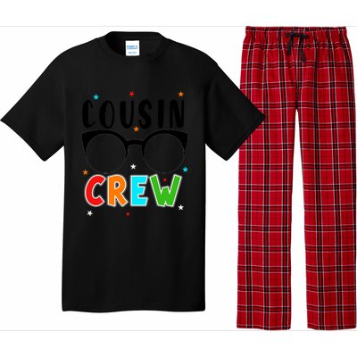 Best Cousin Crew Squad Christmas Leader Of The Cousin Crew Funny Gift Pajama Set