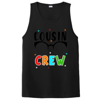 Best Cousin Crew Squad Christmas Leader Of The Cousin Crew Funny Gift PosiCharge Competitor Tank