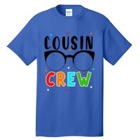 Best Cousin Crew Squad Christmas Leader Of The Cousin Crew Funny Gift Tall T-Shirt