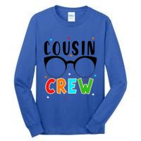 Best Cousin Crew Squad Christmas Leader Of The Cousin Crew Funny Gift Tall Long Sleeve T-Shirt