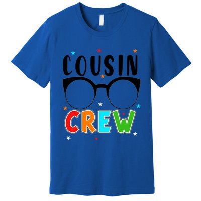 Best Cousin Crew Squad Christmas Leader Of The Cousin Crew Funny Gift Premium T-Shirt