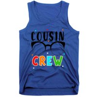 Best Cousin Crew Squad Christmas Leader Of The Cousin Crew Funny Gift Tank Top