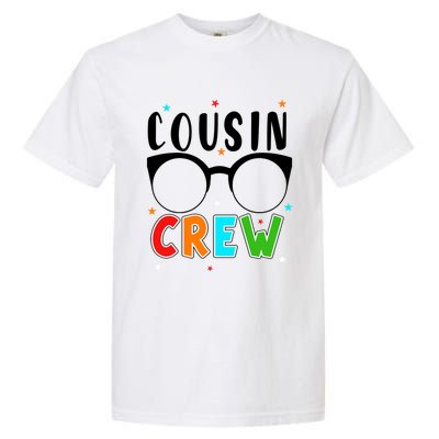 Best Cousin Crew Squad Christmas Leader Of The Cousin Crew Funny Gift Garment-Dyed Heavyweight T-Shirt