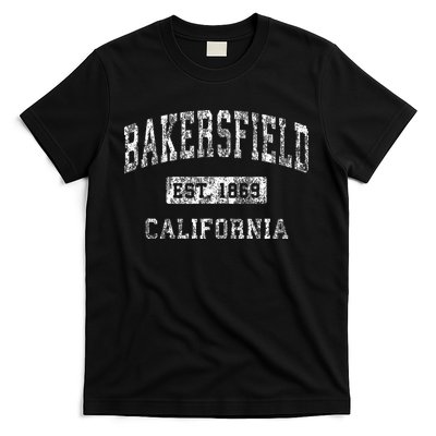 Bakersfield California Ca Vintage Established Sports Design T-Shirt