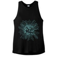 Binary Coding Computer Nerd Geeks Programmer Funny Coding Ladies PosiCharge Tri-Blend Wicking Tank