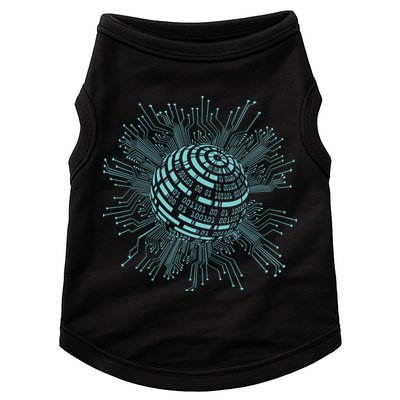 Binary Coding Computer Nerd Geeks Programmer Funny Coding Doggie Tank
