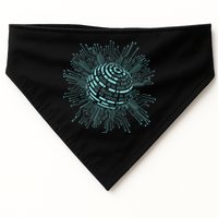 Binary Coding Computer Nerd Geeks Programmer Funny Coding USA-Made Doggie Bandana