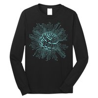 Binary Coding Computer Nerd Geeks Programmer Funny Coding Long Sleeve Shirt