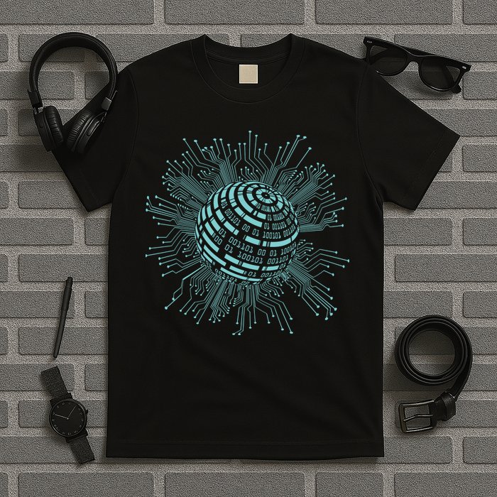Binary Coding Computer Nerd Geeks Programmer Funny Coding T-Shirt