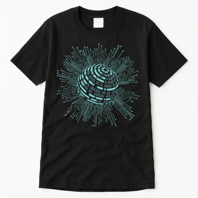 Binary Coding Computer Nerd Geeks Programmer Funny Coding Tall T-Shirt