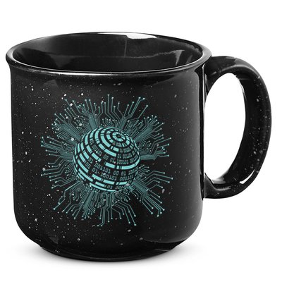 Binary Coding Computer Nerd Geeks Programmer Funny Coding 15oz Campfire Ceramic Mug