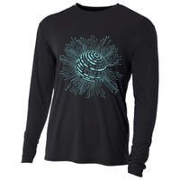 Binary Coding Computer Nerd Geeks Programmer Funny Coding Cooling Performance Long Sleeve Crew