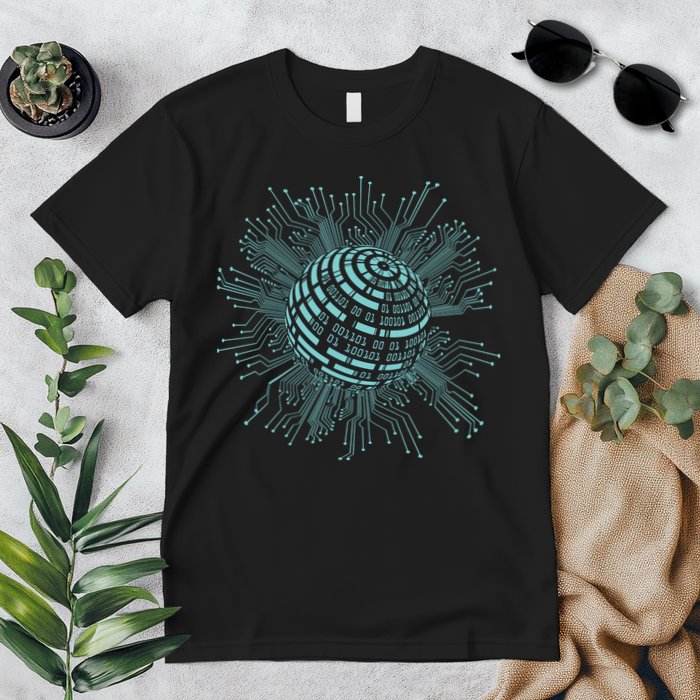 Binary Coding Computer Nerd Geeks Programmer Funny Coding Premium T-Shirt