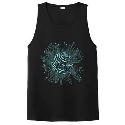 Binary Coding Computer Nerd Geeks Programmer Funny Coding PosiCharge Competitor Tank
