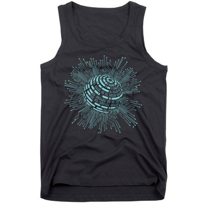 Binary Coding Computer Nerd Geeks Programmer Funny Coding Tank Top