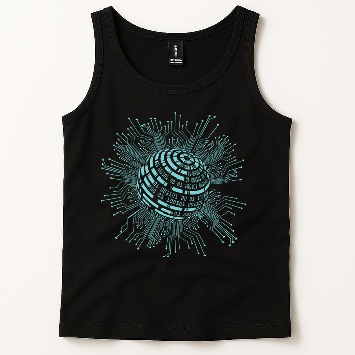 Binary Coding Computer Nerd Geeks Programmer Funny Coding Tank Top
