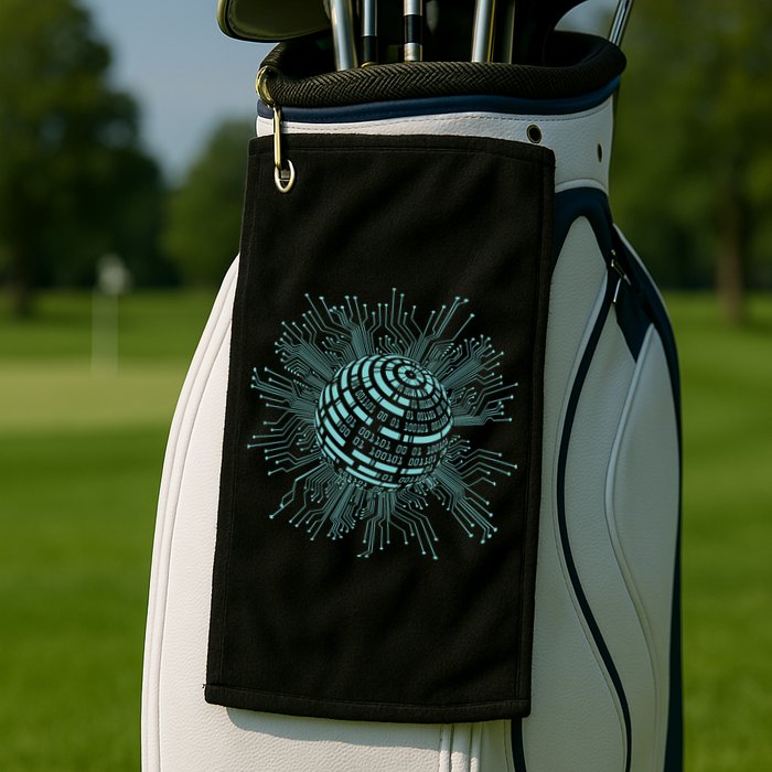 Binary Coding Computer Nerd Geeks Programmer Funny Coding Golf Towel