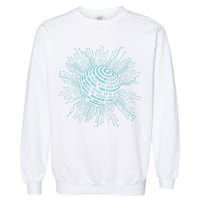 Binary Coding Computer Nerd Geeks Programmer Funny Coding Garment-Dyed Sweatshirt