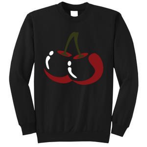 Big Cherry Costume Cute Easy Vegetable Halloween Gift Sweatshirt