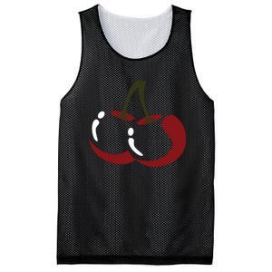 Big Cherry Costume Cute Easy Vegetable Halloween Gift Mesh Reversible Basketball Jersey Tank