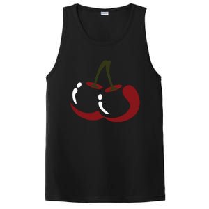 Big Cherry Costume Cute Easy Vegetable Halloween Gift PosiCharge Competitor Tank