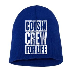 Big Cousin Crew For Life Big Cousin Crew Cousin Crew Gift Short Acrylic Beanie