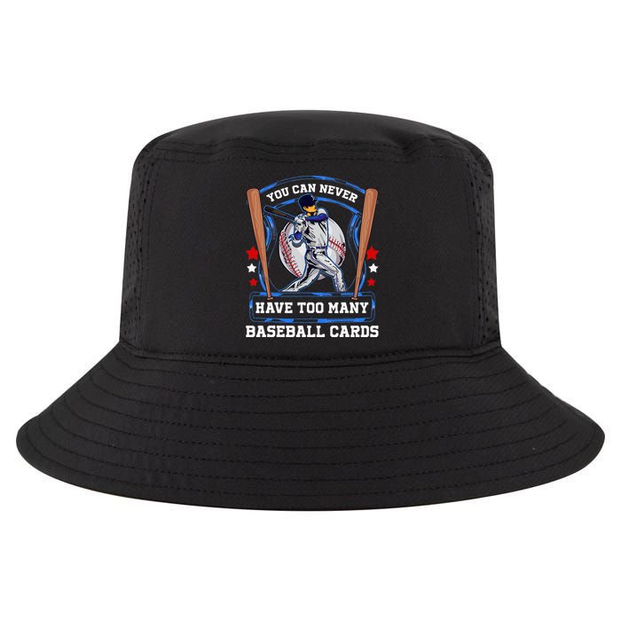 Baseball Cards Collector Cool Comfort Performance Bucket Hat