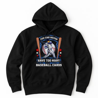Baseball Cards Collector Hoodie