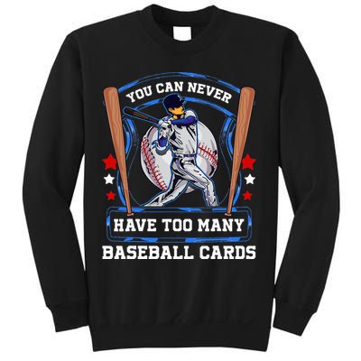 Baseball Cards Collector Sweatshirt