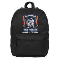 Baseball Cards Collector 16 in Basic Backpack