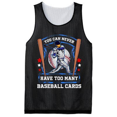 Baseball Cards Collector Mesh Reversible Basketball Jersey Tank