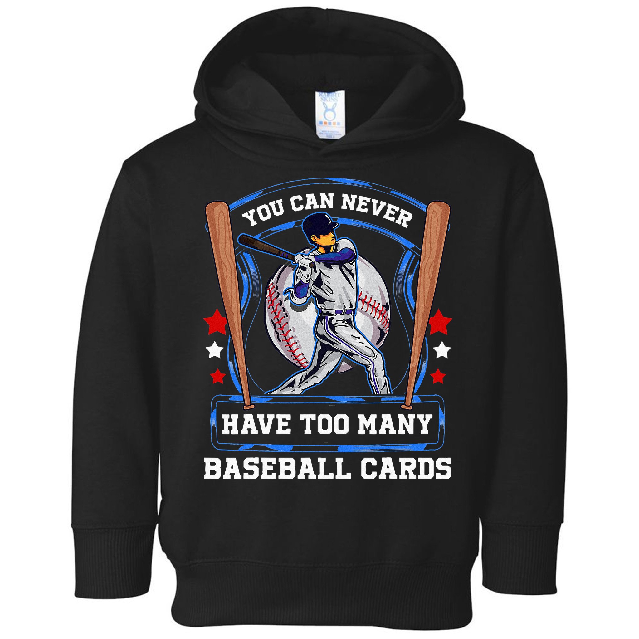 Baseball Cards Collector Toddler Hoodie