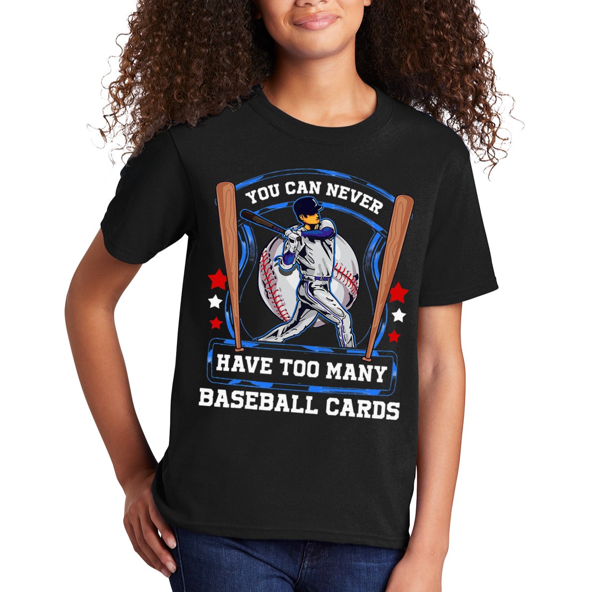 Baseball Cards Collector Kids T-Shirt