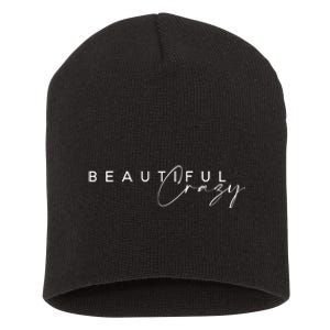 Beautiful Crazy Country Music Short Acrylic Beanie